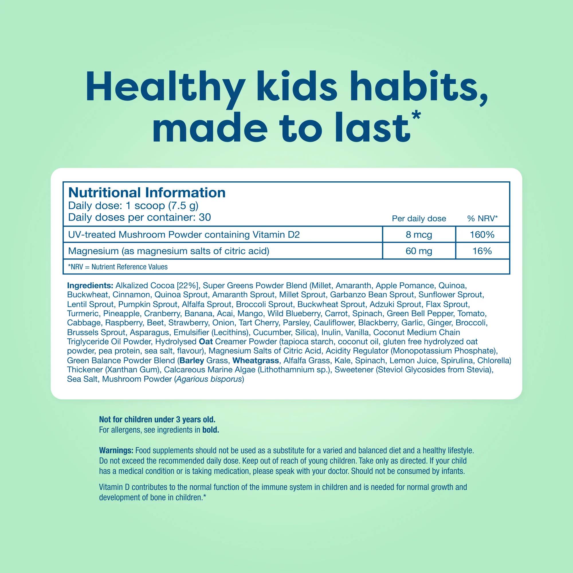 UK Kids Daily Greens + Superfoods - Image 4