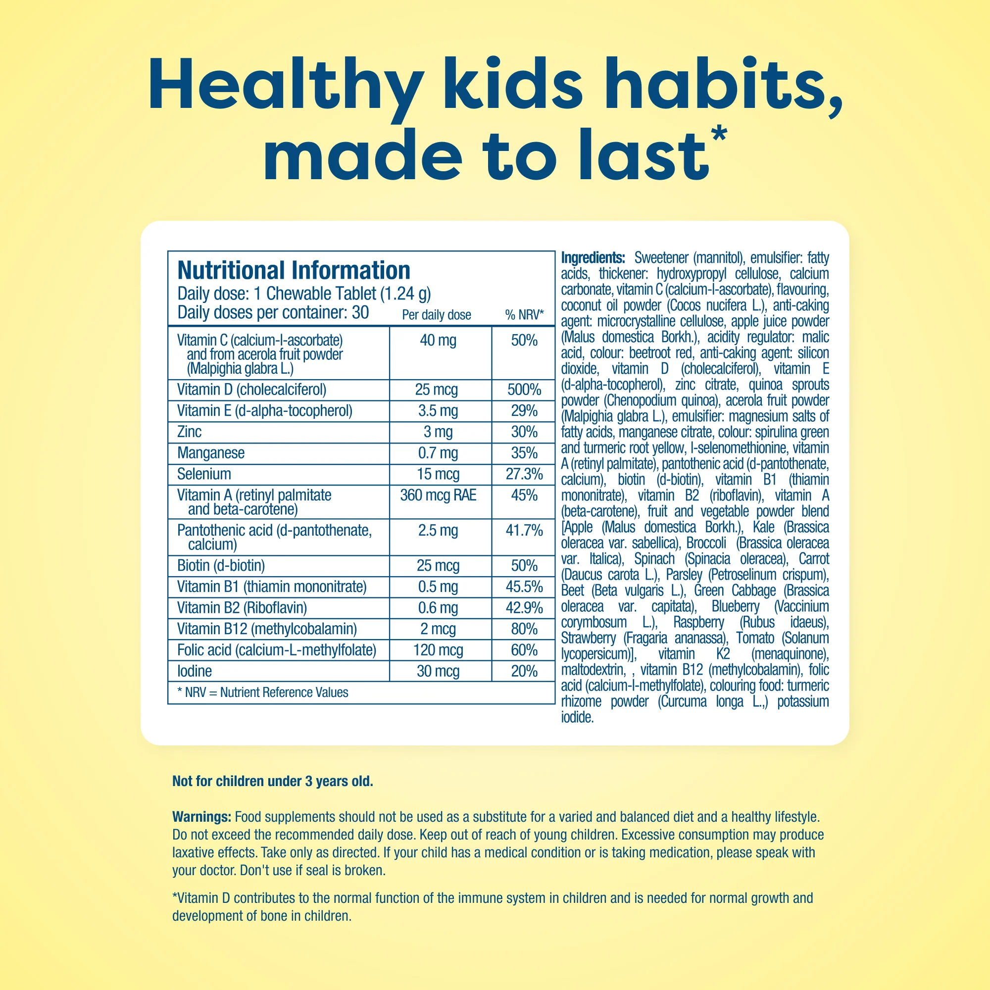 UK Kids Daily Multivitamin - Image 6
